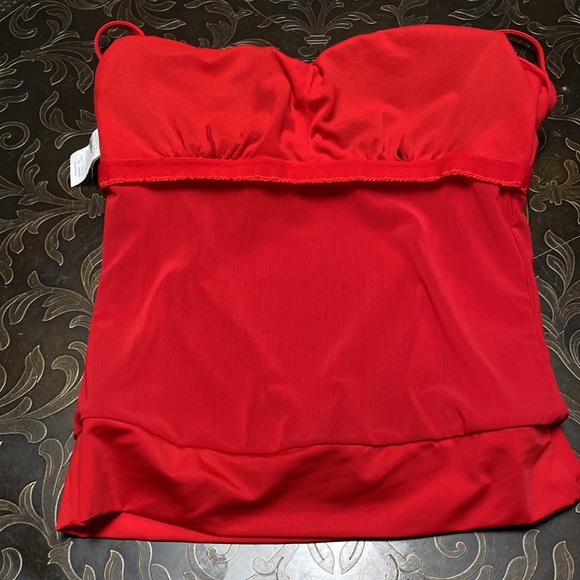 Two Piece Tankini Bathing Suit Jantzen Top & SeaFolly Australia Bottoms Size 10 - Picture 8 of 17